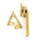 Polished Brass Night-Vent Locking Art Deco Fastener - Night-Vent Fasteners - From The Anvil - Yester Home