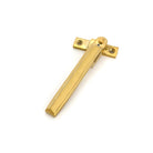 Polished Brass Night-Vent Locking Art Deco Fastener - Night-Vent Fasteners - From The Anvil - Yester Home