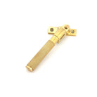 Polished Brass Night-Vent Locking Brompton Fastener - Night-Vent Fasteners - From The Anvil - Yester Home