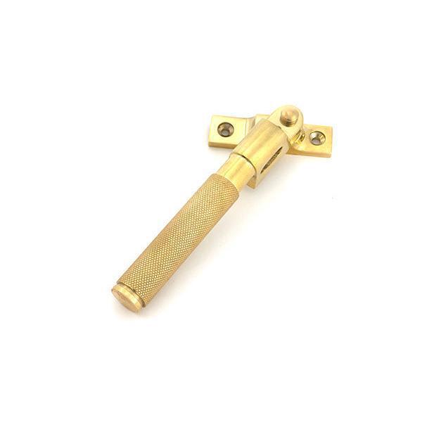 Polished Brass Night-Vent Locking Brompton Fastener - Night-Vent Fasteners - From The Anvil - Yester Home