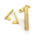 Polished Brass Night-Vent Locking Brompton Fastener - Night-Vent Fasteners - From The Anvil - Yester Home