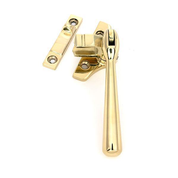Polished Brass Night-Vent Locking Newbury Fastener (Steel Window) - Night-Vent Fasteners - From The Anvil - Yester Home