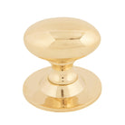 Polished Brass Oval Cabinet Knob 40mm | From The Anvil - Cabinet Knobs - From The Anvil - Yester Home
