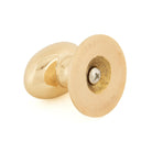 Polished Brass Oval Cabinet Knob 40mm | From The Anvil - Cabinet Knobs - From The Anvil - Yester Home
