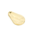 Polished Brass Plain Escutcheon | From The Anvil-Escutcheons-Yester Home