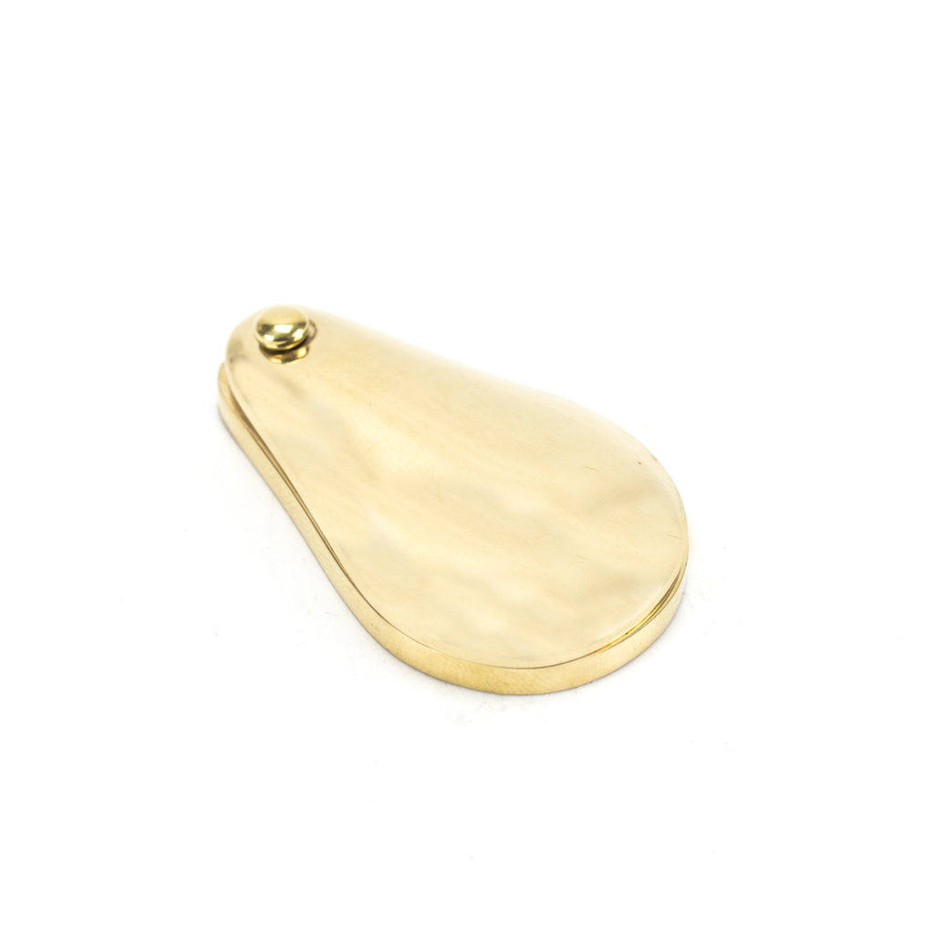 Polished Brass Plain Escutcheon | From The Anvil-Escutcheons-Yester Home
