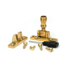 Polished Brass Prestbury Brighton Fastener - Narrow (Square) | From The Anvil - Brighton Fasteners - From The Anvil - Yester Home