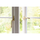 Polished Brass Reeded Espag - LH | From The Anvil-Espag. Fasteners-Yester Home
