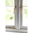 Polished Brass Reeded Espag - RH | From The Anvil-Espag. Fasteners-Yester Home
