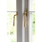 Polished Brass Reeded Espag - RH | From The Anvil-Espag. Fasteners-Yester Home