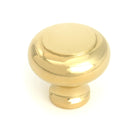 Polished Brass Regency Cabinet Knob - Large - Cabinet Knobs - From The Anvil - Yester Home