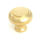 Polished Brass Regency Cabinet Knob - Large - Cabinet Knobs - From The Anvil - Yester Home