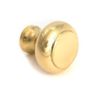 Polished Brass Regency Cabinet Knob - Small - Cabinet Knobs - From The Anvil - Yester Home