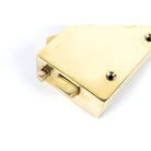 Polished Brass Right Hand Bathroom Latch | From The Anvil - Rim Locks & Latches - From The Anvil - Yester Home