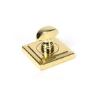 Polished Brass Round Thumbturn Set (Square) | From The Anvil - Thumbturns - From The Anvil - Yester Home