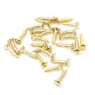 Polished Brass SS 8x¾" Countersunk Raised Head Screws (25) | From The Anvil - Screws & Bolts - From The Anvil - Yester Home