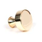 Polished Brass Scully Cabinet Knob - 38mm | From The Anvil-Cabinet Knobs-Yester Home