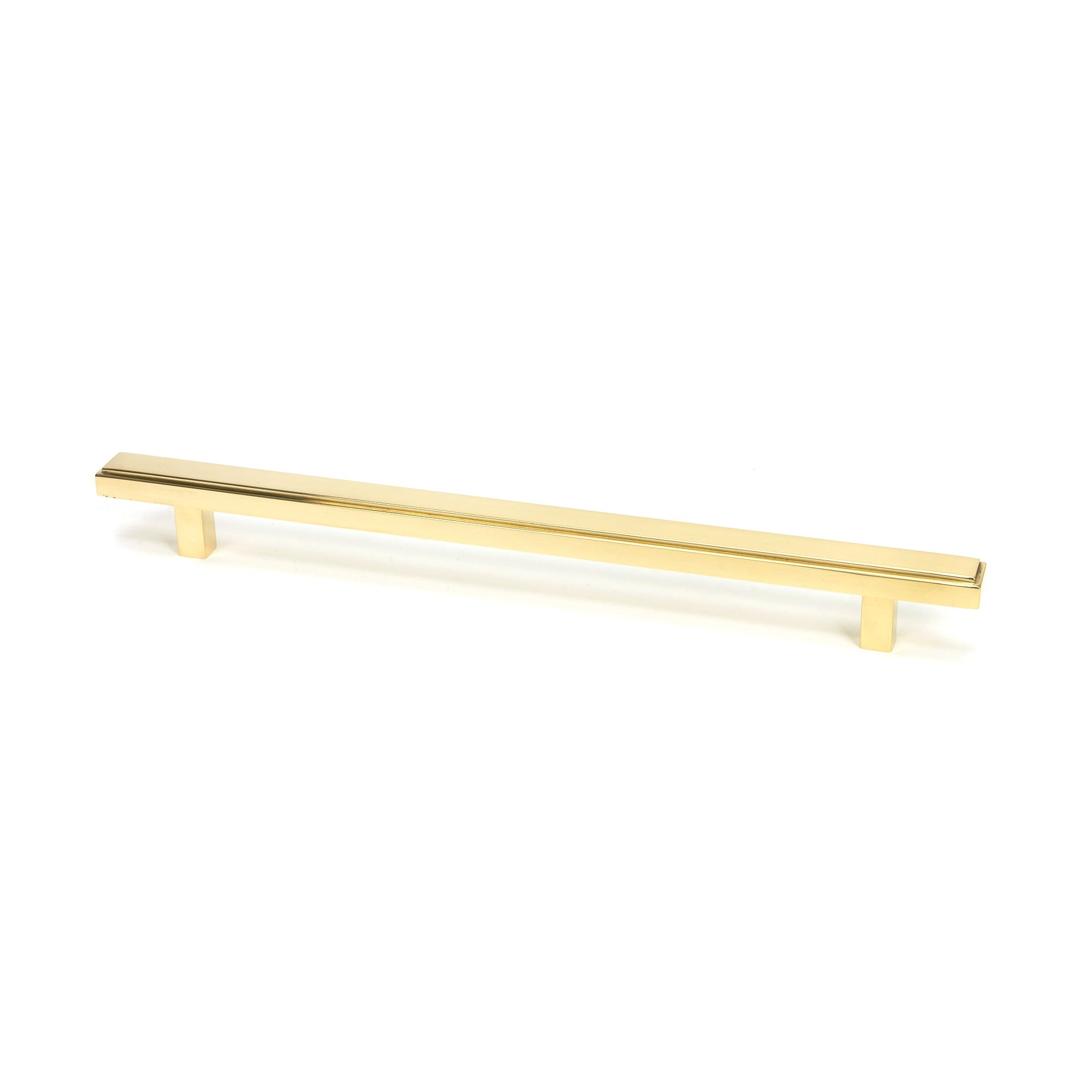 Polished Brass Scully Pull Handle - Large | From The Anvil-Pull Handles-Yester Home