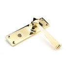 Polished Brass Straight Lever Bathroom Set | From The Anvil - Lever Bathroom - From The Anvil - Yester Home