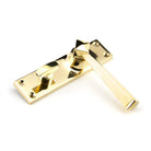 Polished Brass Straight Lever Bathroom Set | From The Anvil - Lever Bathroom - From The Anvil - Yester Home