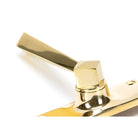 Polished Brass Straight Lever Euro Lock Set | From The Anvil-Lever Euro-Yester Home