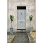 Polished Brass Victorian Loop Door Knocker | From The Anvil-Bolt-Through Door Knockers-Yester Home