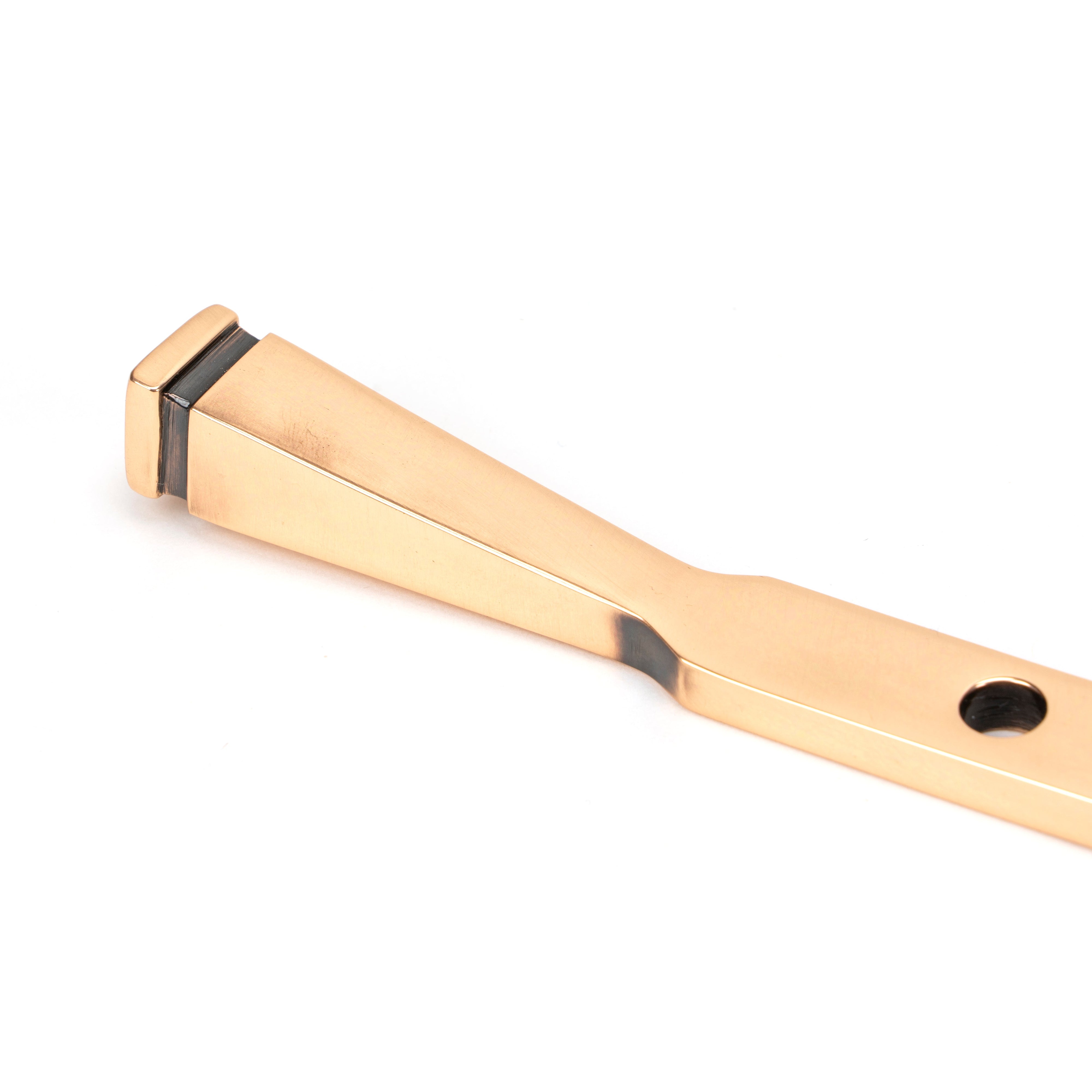 Polished Bronze 10" Avon Stay | From The Anvil-Stays-Yester Home