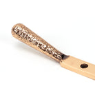 Polished Bronze 10" Hammered Newbury Stay | From The Anvil-Stays-Yester Home