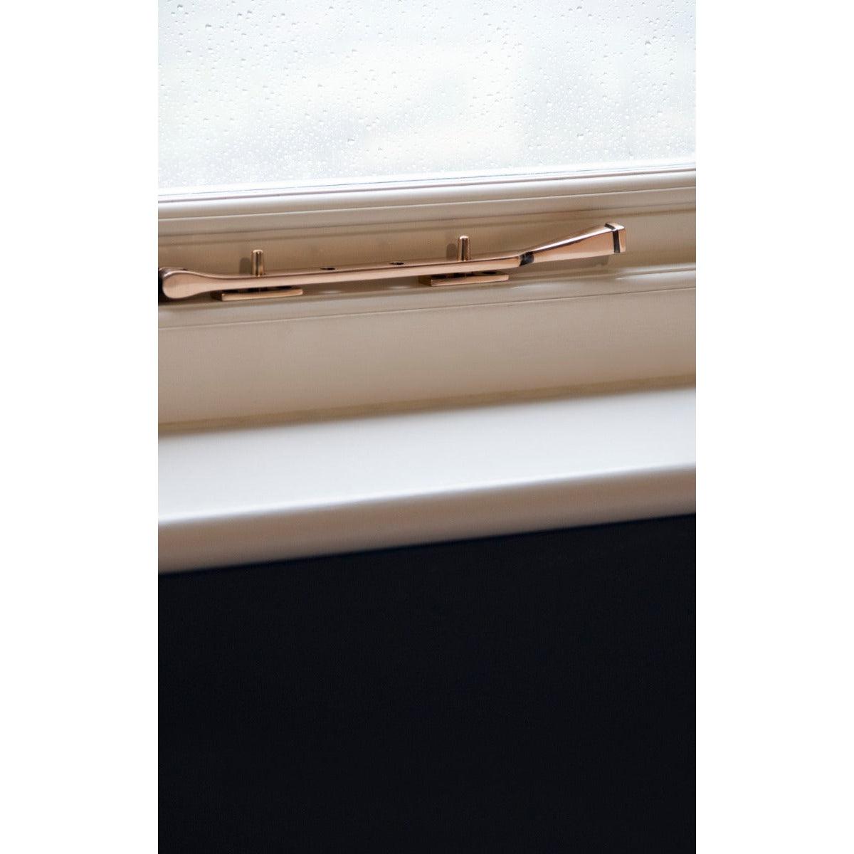 Polished Bronze 12" Avon Stay | From The Anvil-Stays-Yester Home