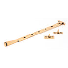 Polished Bronze 12" Avon Stay | From The Anvil-Stays-Yester Home