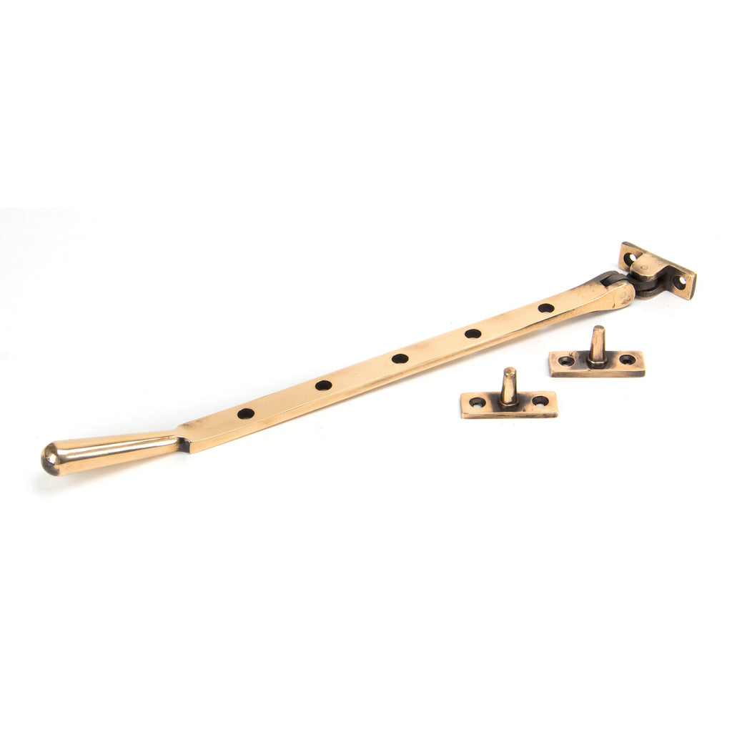 Polished Bronze 12" Newbury Stay | From The Anvil-Stays-Yester Home