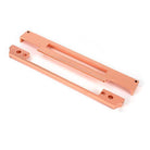 Polished Bronze ½" Rebate Kit for Euro Din Sash Lock - Euro Locks - From The Anvil - Yester Home