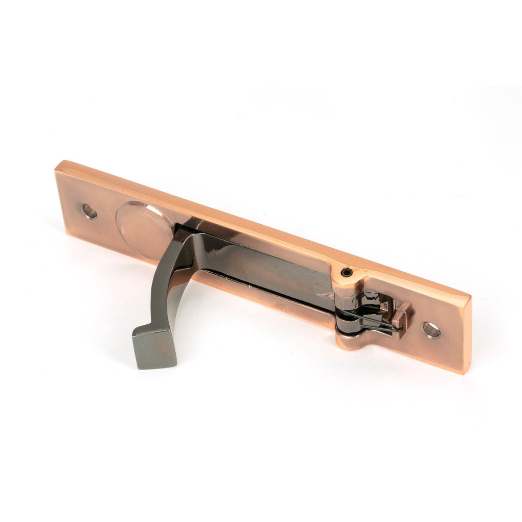 Polished Bronze 125mm x 25mm Edge Pull | From The Anvil-Cabinet Pulls-Yester Home