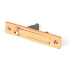 Polished Bronze 125mm x 25mm Edge Pull | From The Anvil-Cabinet Pulls-Yester Home