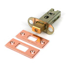 Polished Bronze 2½" Heavy Duty Tubular Deadbolt - Deadlocks & Deadbolts - From The Anvil - Yester Home