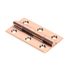 Polished Bronze 2" Butt Hinge (pair) | From The Anvil-Butt Hinges-Yester Home