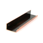 Polished Bronze 200mm Moore Edge Pull | From The Anvil - Edge Pulls - From The Anvil - Yester Home