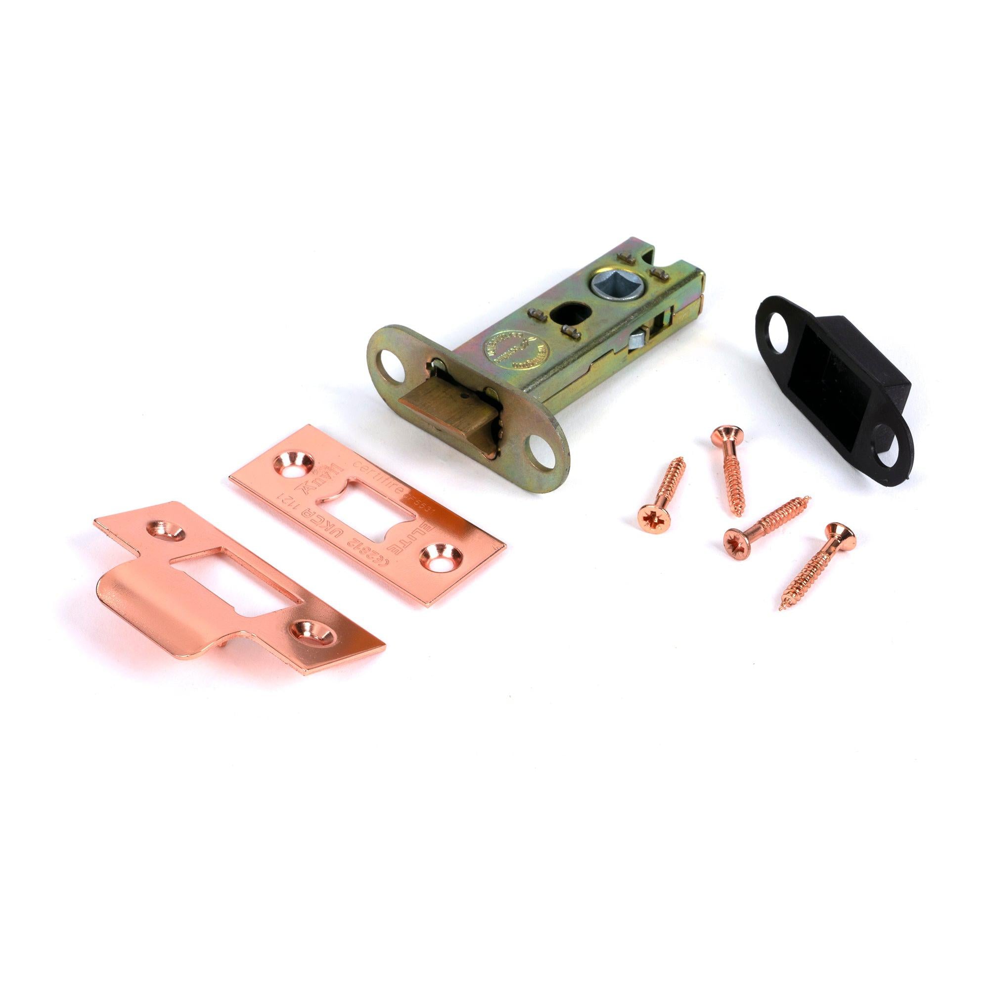 Polished Bronze 3" Heavy Duty Latch - Latches - From The Anvil - Yester Home