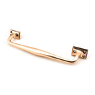 Polished Bronze 300mm Art Deco Pull Handle | From The Anvil - Pull Handles - From The Anvil - Yester Home