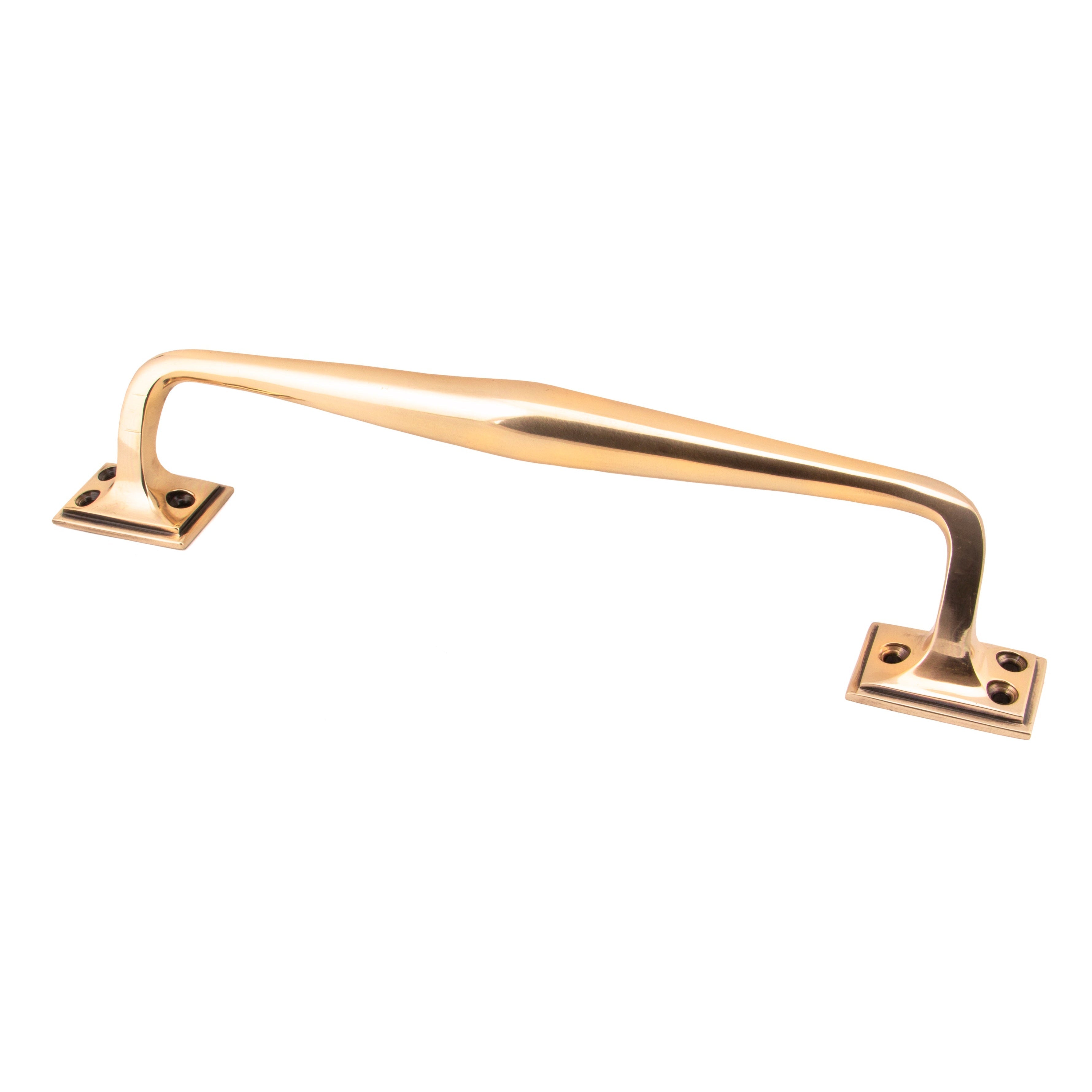 Polished Bronze 300mm Art Deco Pull Handle | From The Anvil-Pull Handles-Yester Home