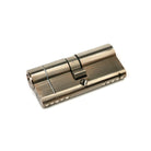 Polished Bronze 35/35 5pin Euro Cylinder KA | From The Anvil - Euro Cylinders - From The Anvil - Yester Home