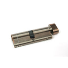 Polished Bronze 35/35 5pin Euro Cylinder KA | From The Anvil-Euro Cylinders-Yester Home