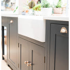 Polished Bronze 4" Plain Drawer Pull | From The Anvil-Drawer Pulls-Yester Home