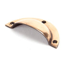 Polished Bronze 4" Plain Drawer Pull | From The Anvil - Drawer Pulls - From The Anvil - Yester Home