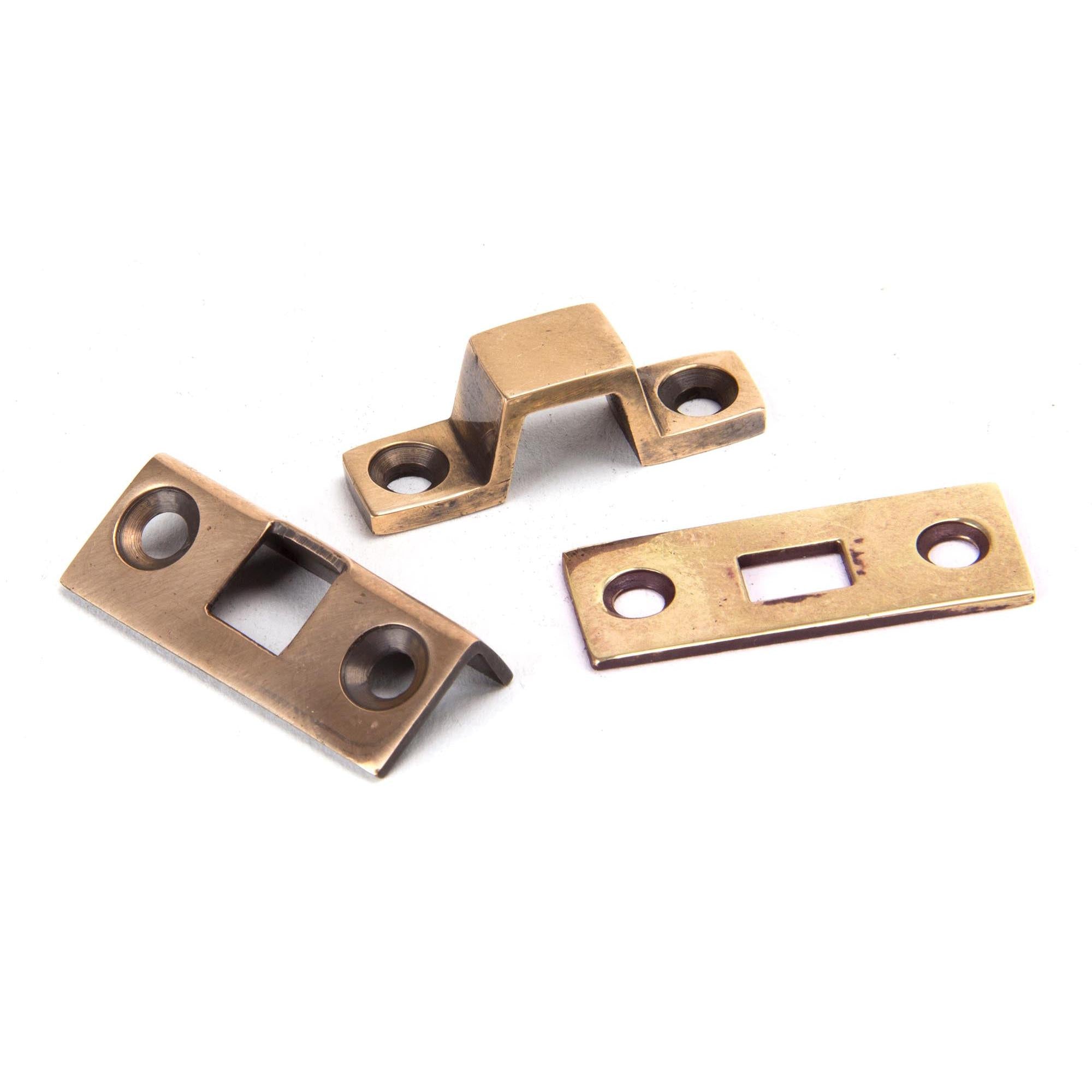 Polished Bronze 4" Universal Bolt | From The Anvil - Bolts - From The Anvil - Yester Home