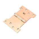 Polished Bronze 4" x 4" x 6"  Parliament Hinge (pair) ss | From The Anvil - Parliament Hinges - From The Anvil - Yester Home