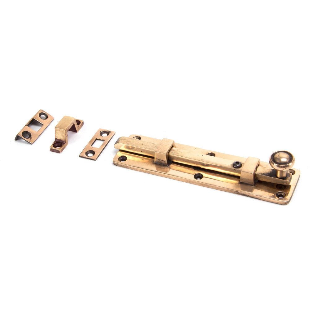 Polished Bronze 6" Universal Bolt | From The Anvil-Bolts-Yester Home