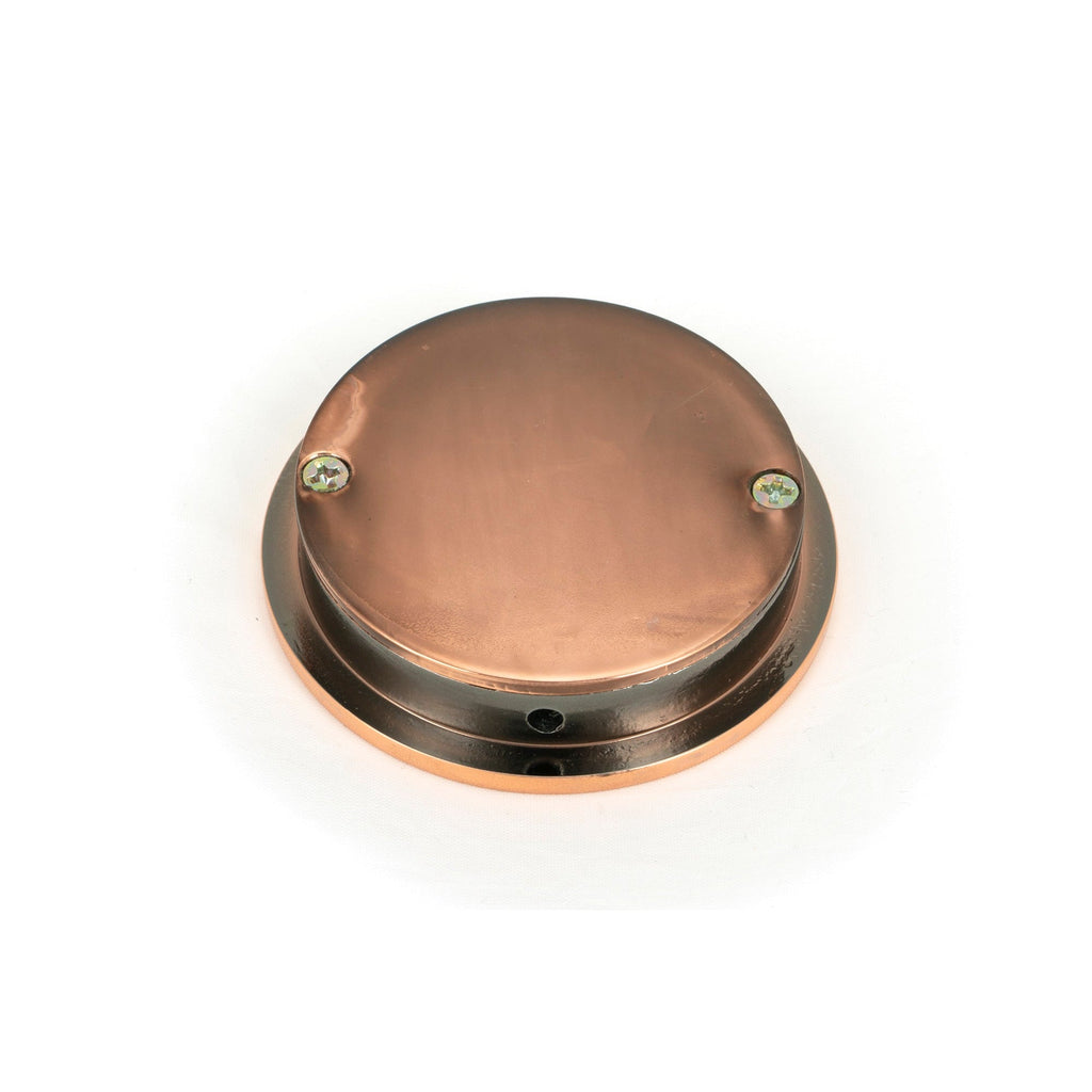 Polished Bronze 60mm Plain Round Pull | From The Anvil-Cabinet Pulls-Yester Home