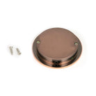 Polished Bronze 75mm Plain Round Pull | From The Anvil - Cabinet Pulls - From The Anvil - Yester Home