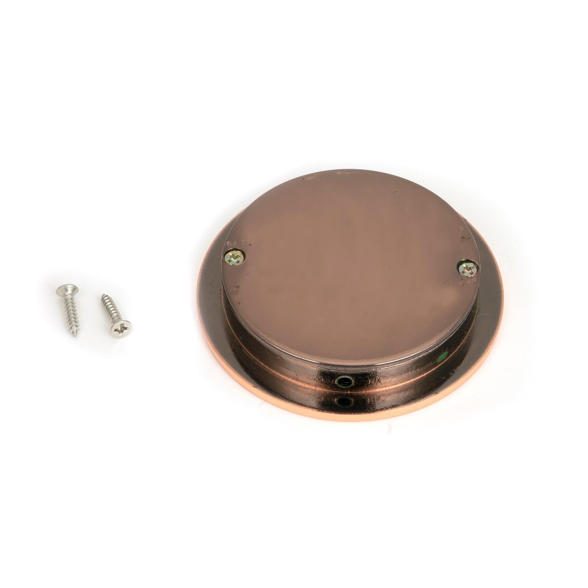 Polished Bronze 75mm Plain Round Pull | From The Anvil - Cabinet Pulls - From The Anvil - Yester Home